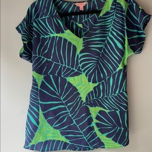 Lilly Pulitzer silk top